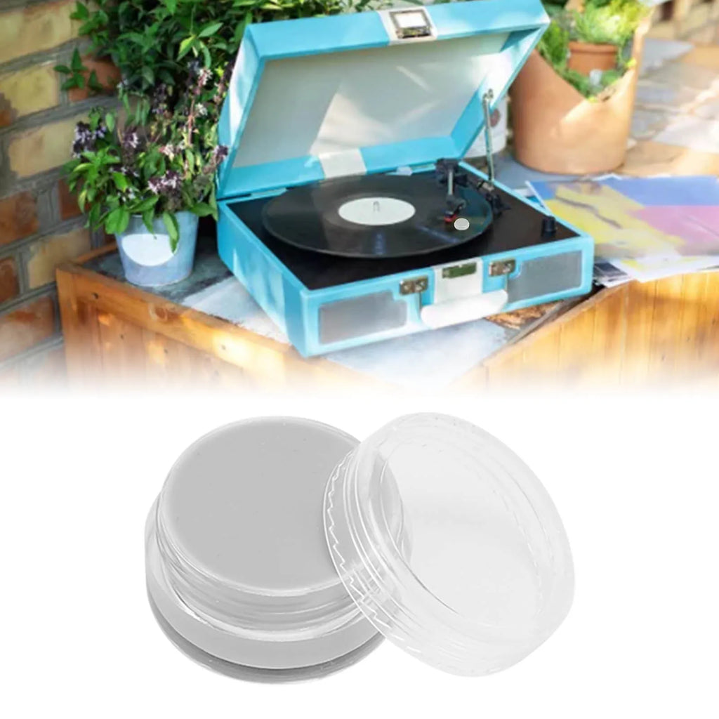 Turntable Stylus Clean Gel Static Dirt Debris Dry Cleaning Mixture