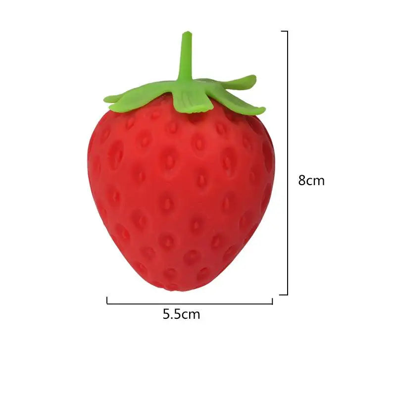 Strawberry Slow Rising Squeeze Toy – Squishy Fidget for Kids