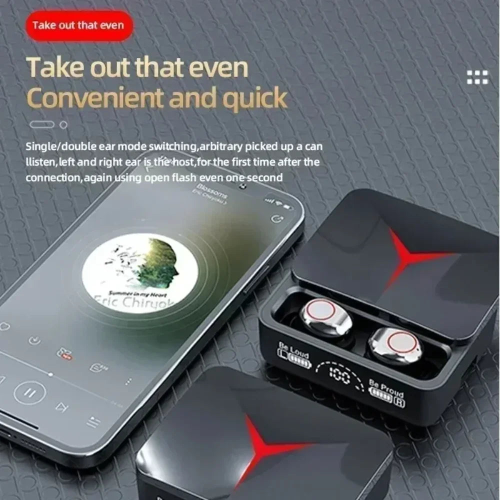 TWS Wireless Headphones Gaming Earphone Bluetooth 5 3 Sport Earbuds
