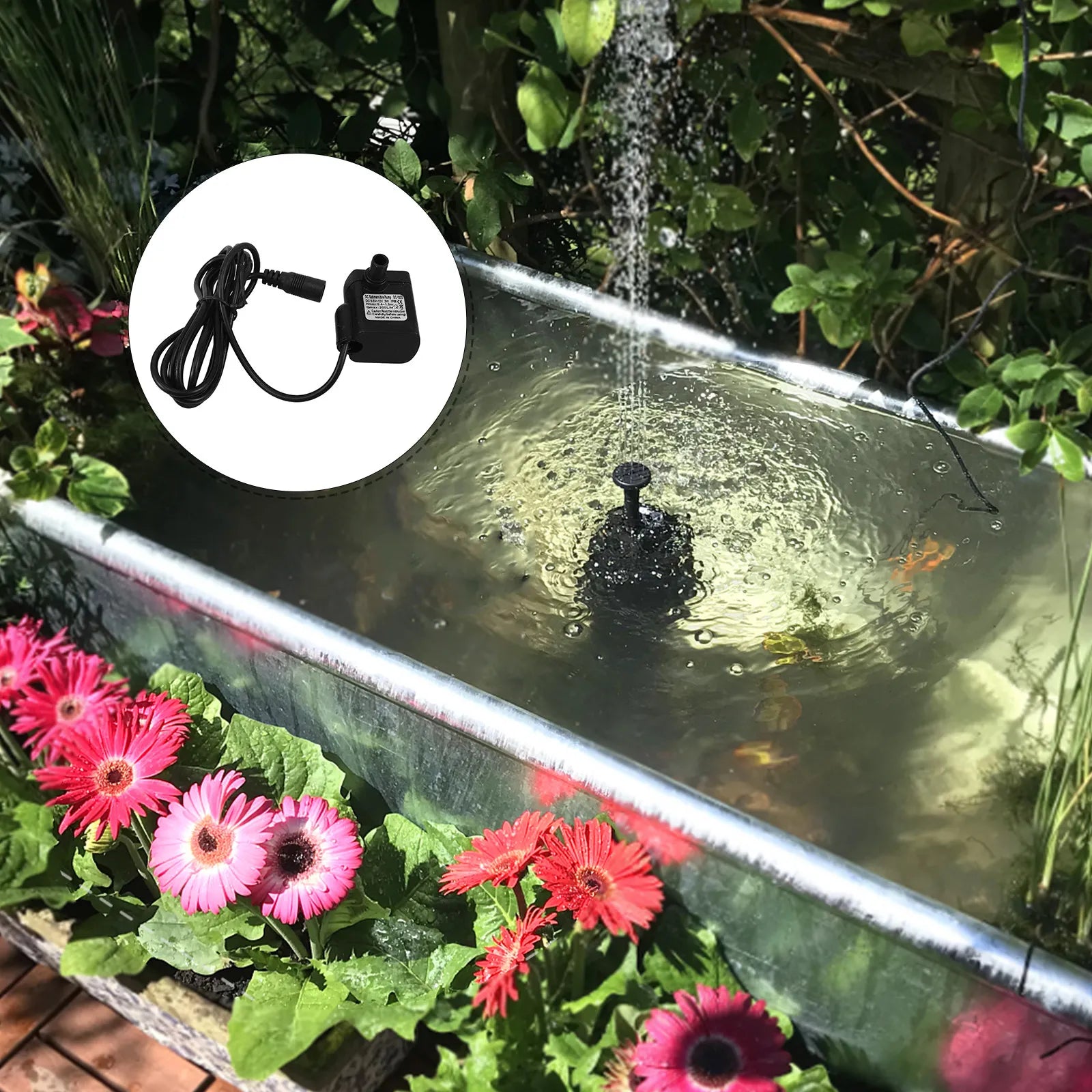 Dc Submersible Water Pump Ideal Fish Tanks Aquariums Ponds Fountains