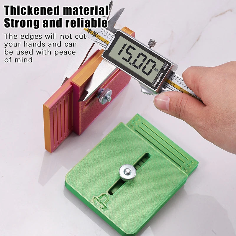 Furniture Film Tint Edge Cutting Small Guide Plate 5- Distance Zpaxo