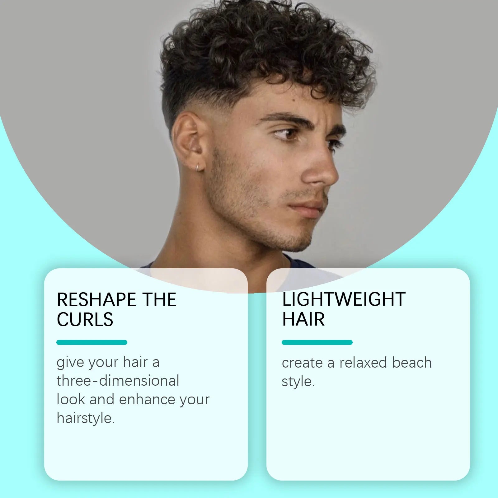 East Moon Sea Salt Hair Spray – Curl Defining & Volumizing Curl Defining Spray Zpaxo