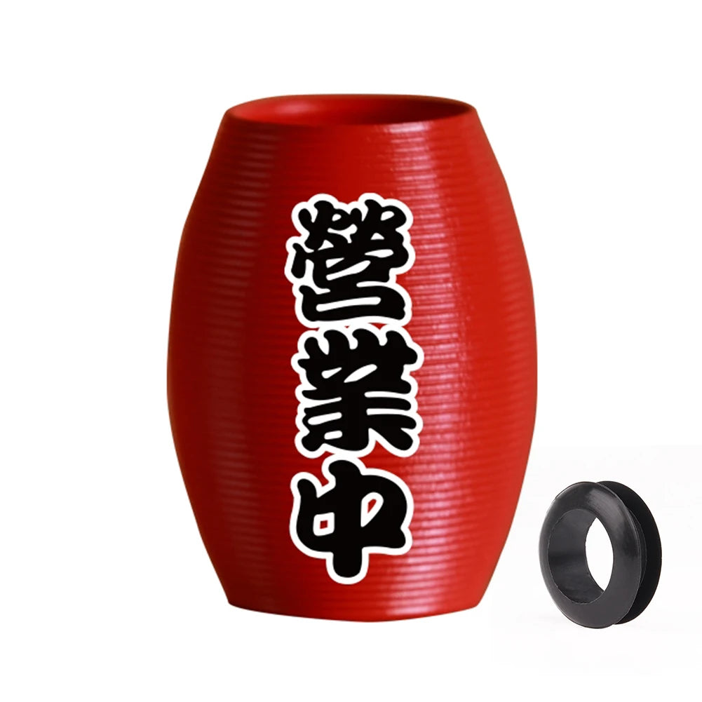 DIY Atmosphere Lampshade Lightweight Waterproof Vintage Lantern Cover Zpaxo Red In Operation