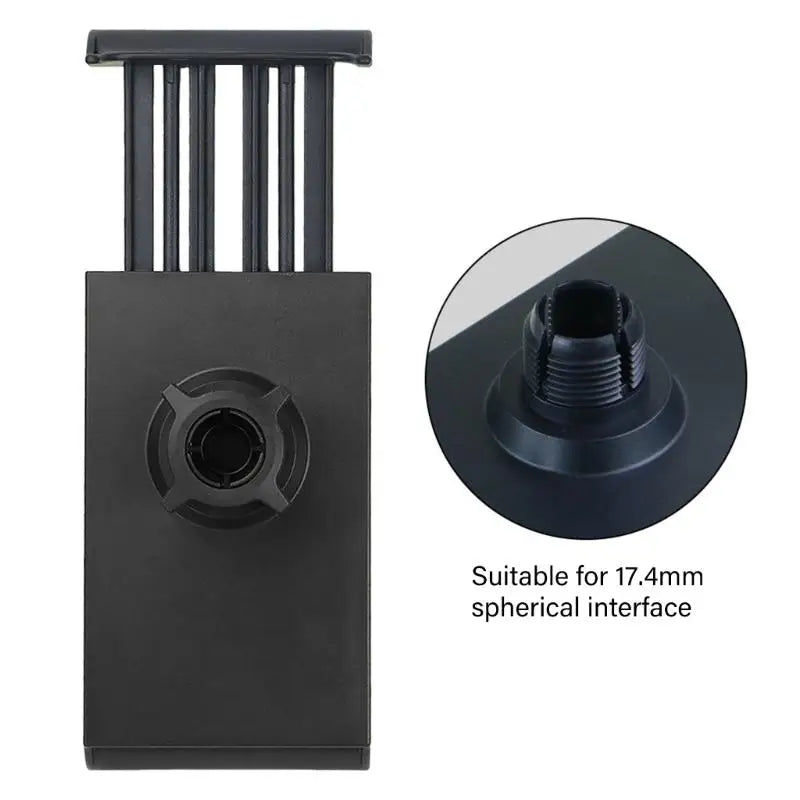 652F Adjustable Phone Clip Ball Head Mount Car Desk Live Streaming Zpaxo