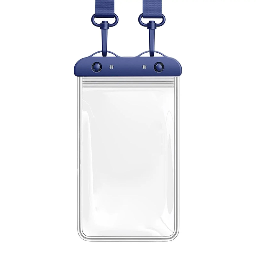 Transparent Waterproof Phone Case Touch Screen Under 7.0 inches Phone Cover with Lanyard Phone Sealed Bag Swimming Diving Zpaxo