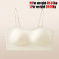 Women's Liquid Strap Bralette Summer Lightweight Backless Seamless