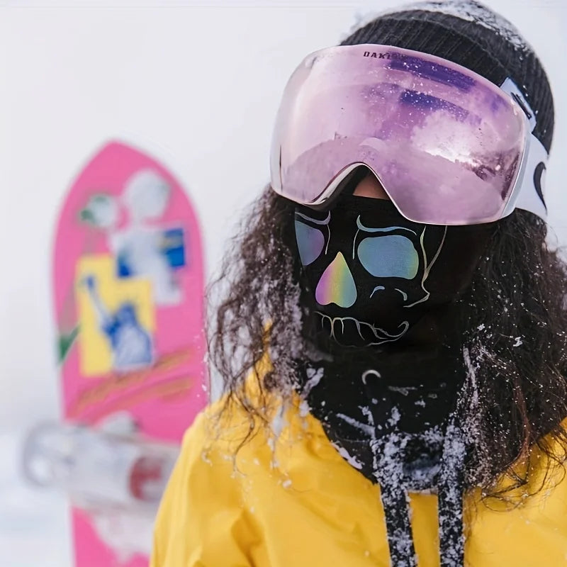 Winter Hood Riding Mask Windproof Cold-proof Warm Outdoor Skiing