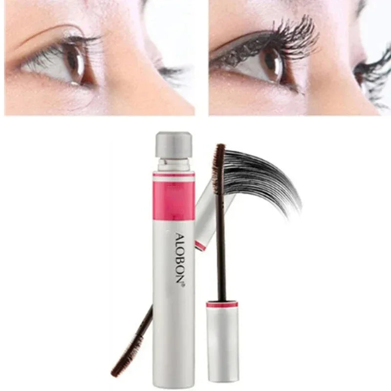 Mascara 3d Silk Fiber Curl Eyelash Extension Volume Makeup Eye Black