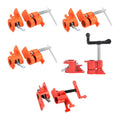 2PCS Wood Gluing Pipe Clamp Set Tools Durable Heavy Duty Metal for Woodworking Carpentry DIY Projects Workshop Home Improvement Zpaxo 0.5inch