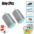 Laundry Bags Shoe Washing Machine Bag-with Zipper Laundry Bag with Rich Fluff Inside,Perfect for Sneakers with Shoe Brush Zpaxo 2PCS-grey-gift