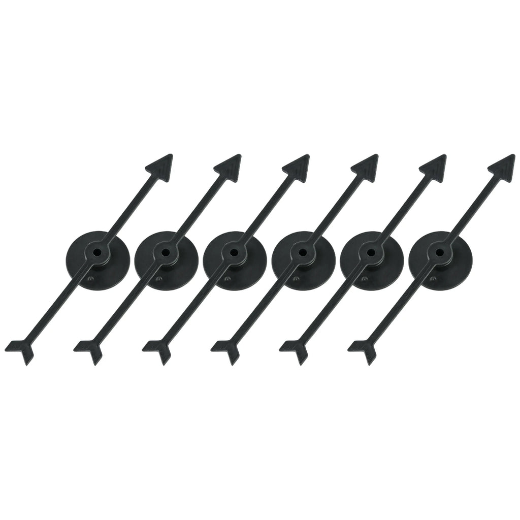 6pcs Plastic Arrow Pointer for Party DIY Board Game School Classroom Home Using Board Spinner Zpaxo