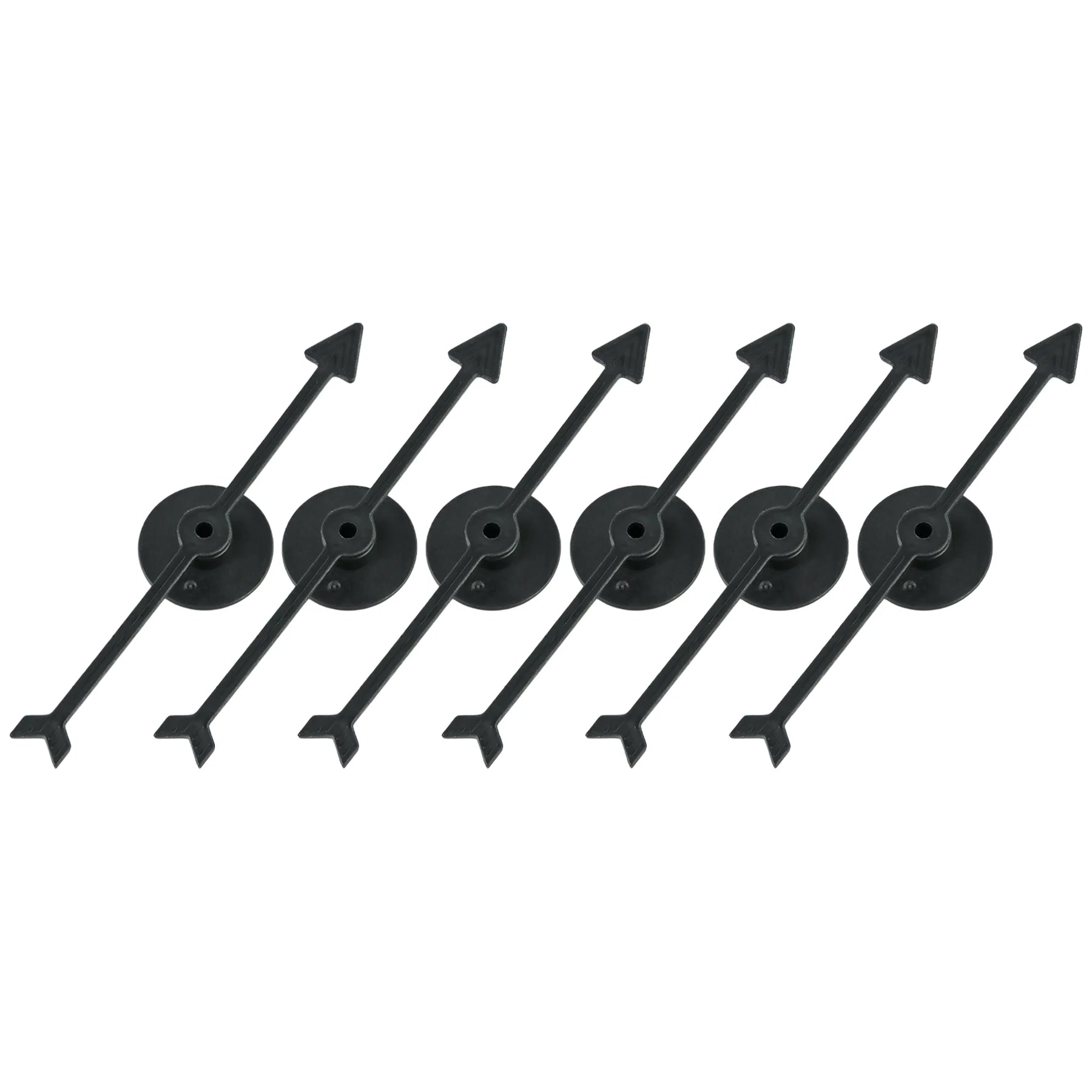 6pcs Plastic Arrow Pointer for Party DIY Board Game School Classroom Home Using Board Spinner Zpaxo