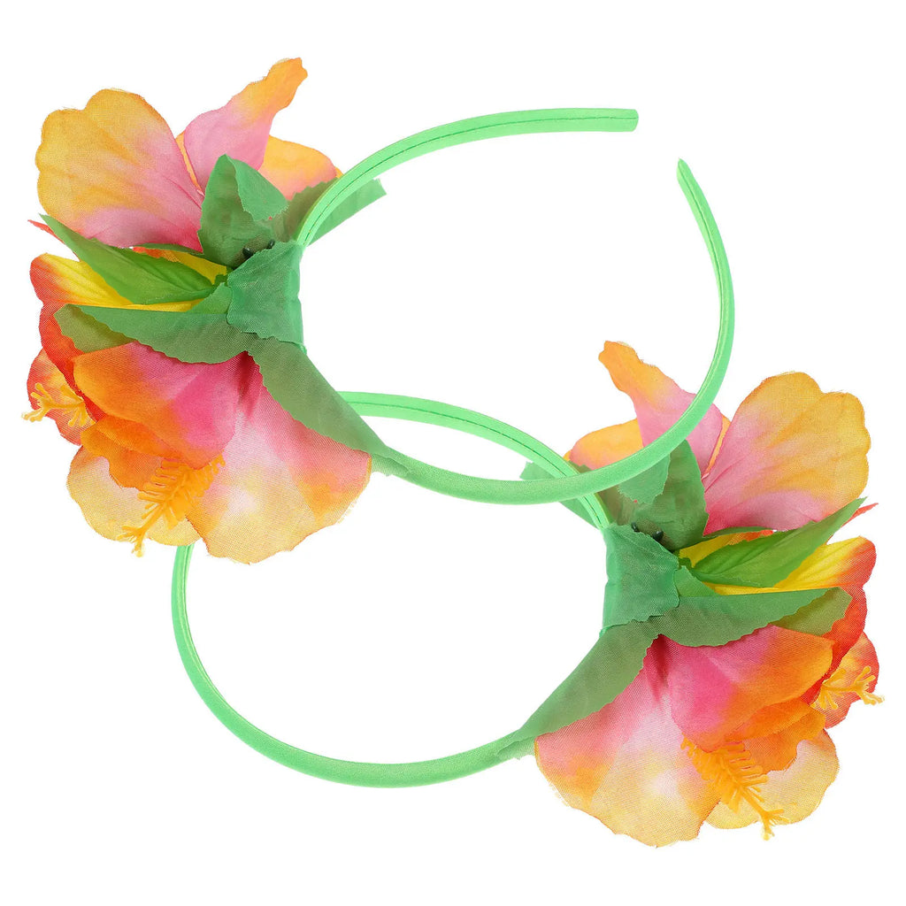 Headband Flower Hair Decorative Floral Wreath Accessory Accessories
