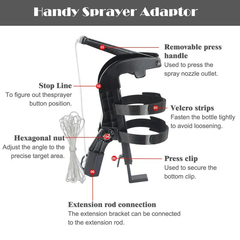 Spray Can Extender Sprayer Extension Pole Adaptor Adjustable Angle Spray Extender Wasp Nest Aerosol Can Extension Sprayer Zpaxo