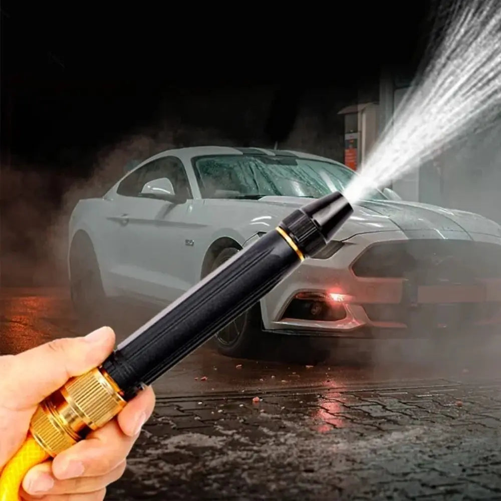 Portable Car Wash Nozzle Adjustable Pressure Garden Watering Hose Zpaxo
