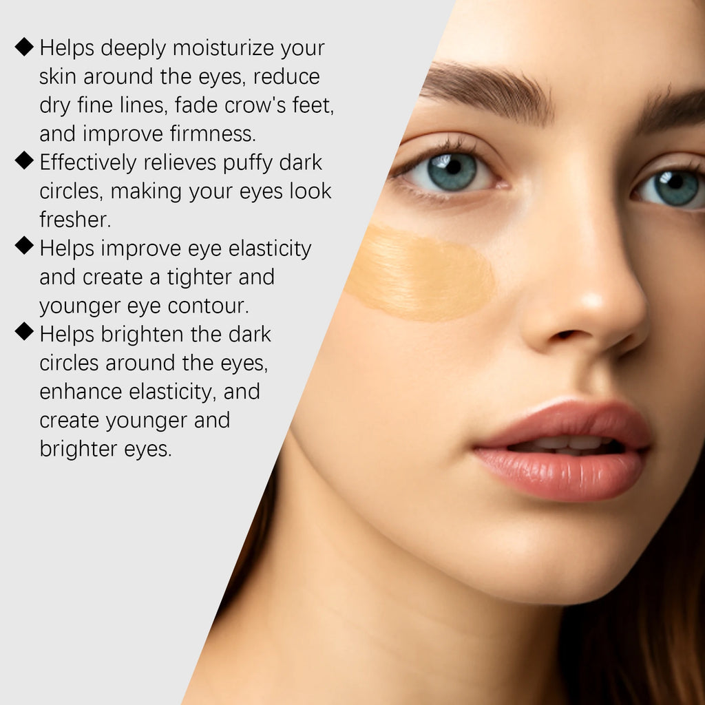 Instant Firming Eye Cream with Brush – Dark Circles & Lines 20g Eye Contour Cream Zpaxo