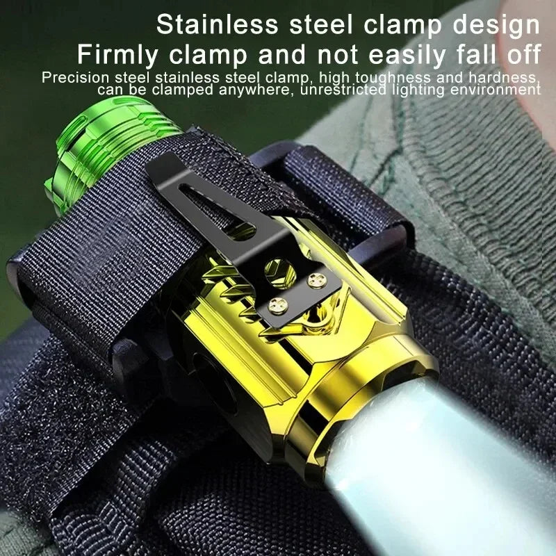 ESMARTER Mini LED Flashlight – USB Rechargeable, 1000 Lumen LED Flashlight Zpaxo