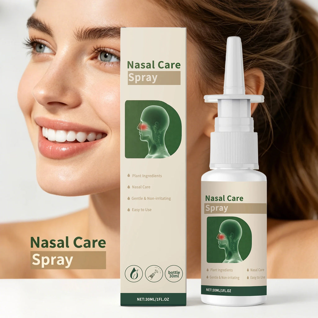 Plant-Based Nasal Cleaning Spray 30ml – Congestion Relief Nasal Care Spray Zpaxo