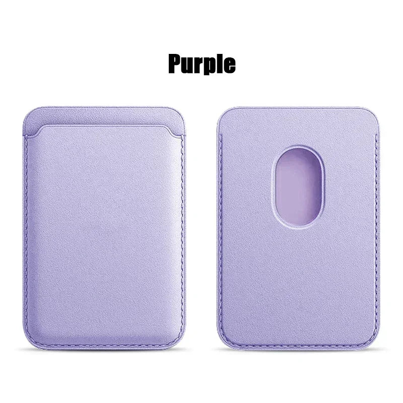 Mobile Phone Magnet Leather Wallet Case Iphone 15 Max Magsafe 14 13