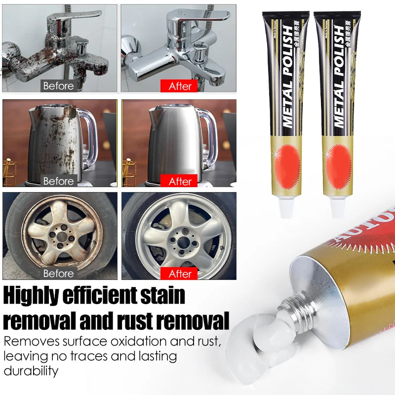 Multi Functional Metal Polishing Paste Stainless Steel Rust Removal