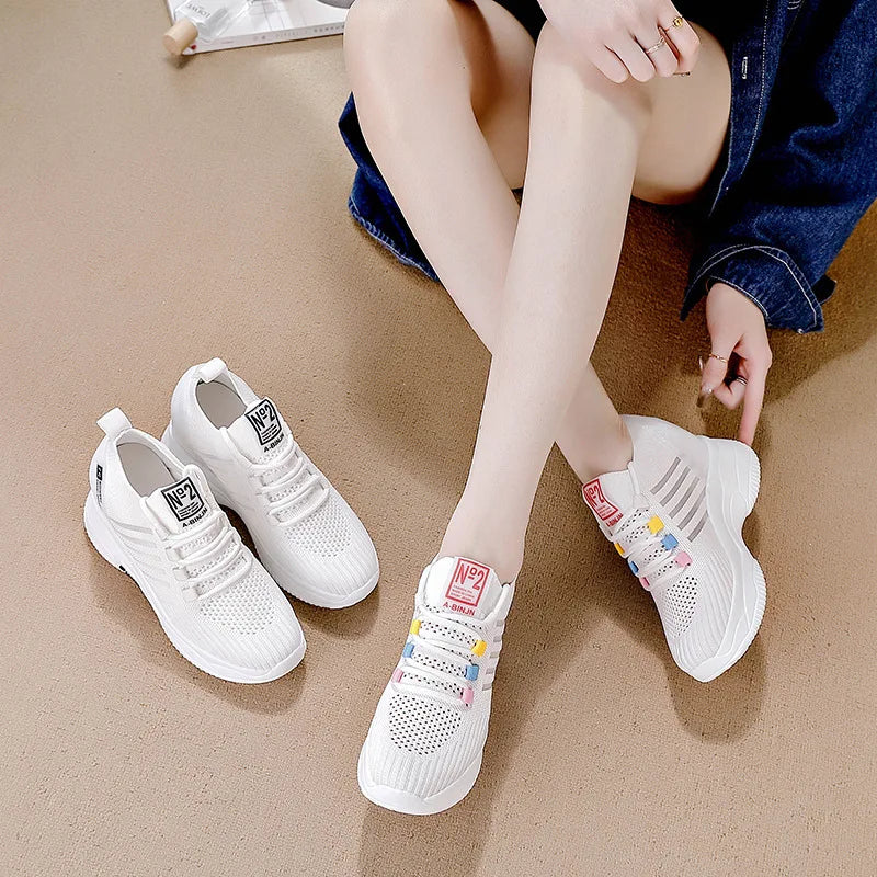 2026 Spring Summer Women Shoes Versatile Thick Sole Platform Hidden Zpaxo