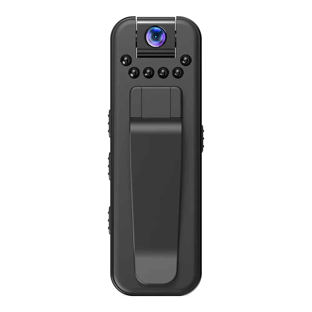 HD 1080P Mini Camera Back Clip Infrared Night Vision Portable Digital