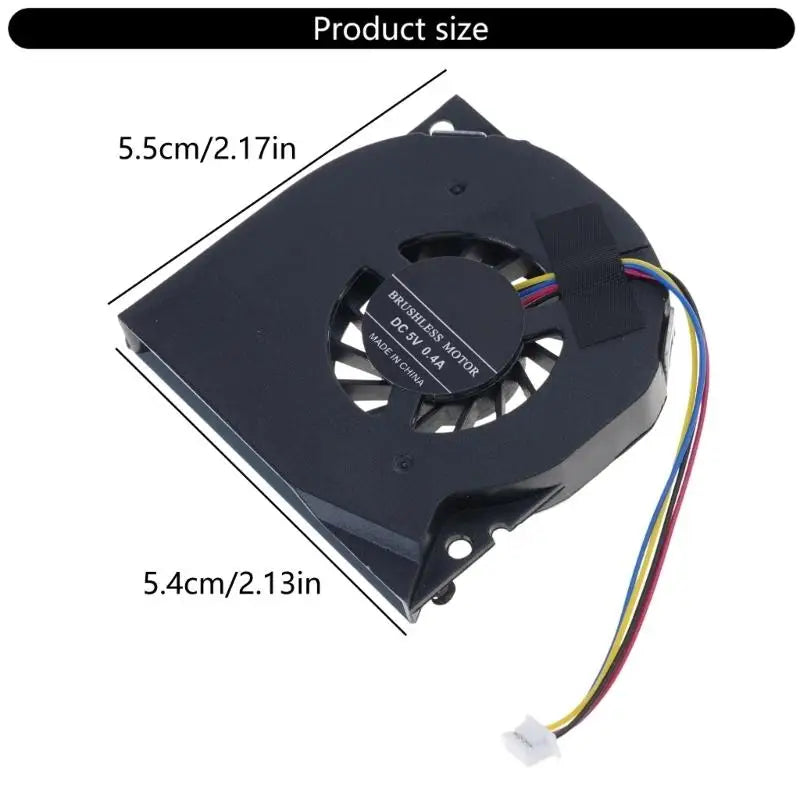 Laptop Spare Parts Mechanical Notebook CPU Cooling Fan 5V 0 4A 4-pin Zpaxo