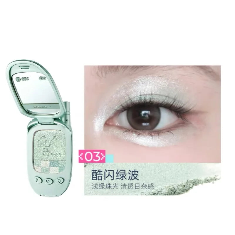 Little Ondine Japan Electronic Pets Cute Surprise Makeup Eyeshadow Lip Tint Eyeliner Pencil Essence Spray Eyebrow Facial Makeup Zpaxo powder 03