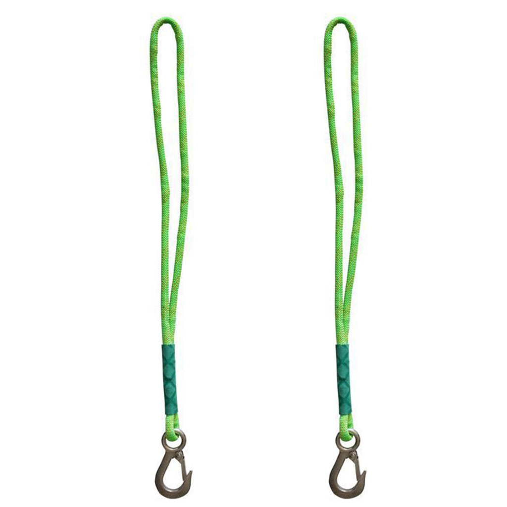 Suspension Rope with Heavy Duty Stainless Steel Hook for Outdoor Hammocks Chair and Trees Hang Kit Zpaxo Green 2pcs
