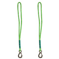 Suspension Rope with Heavy Duty Stainless Steel Hook for Outdoor Hammocks Chair and Trees Hang Kit Zpaxo Green 2pcs