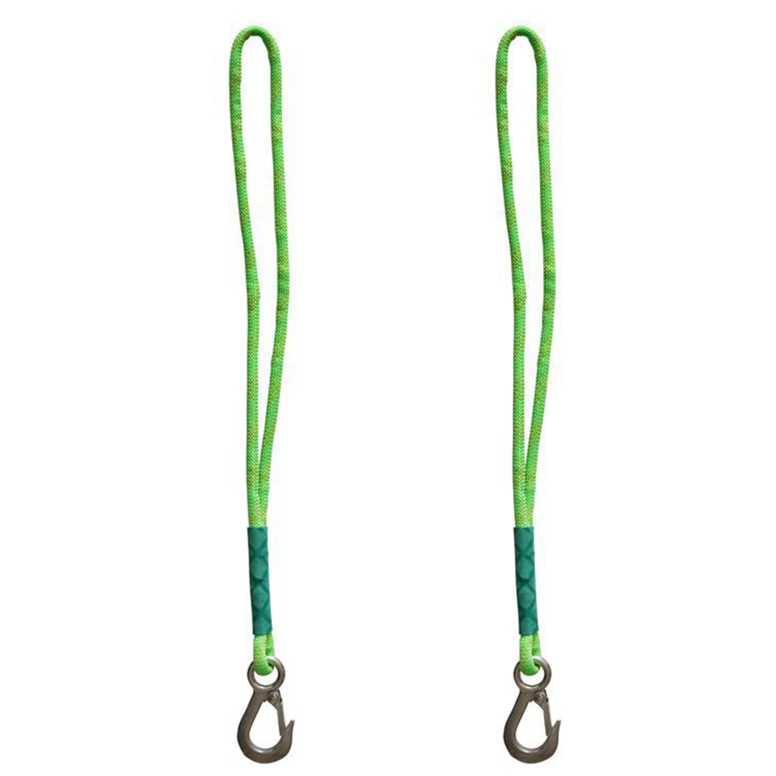 Suspension Rope with Heavy Duty Stainless Steel Hook for Outdoor Hammocks Chair and Trees Hang Kit Zpaxo Green 2pcs