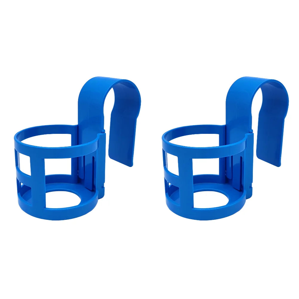 Pool Storage Basket with Cup Holders All-Around Organizer Swimming Pool Hanging Storage Basket Above Ground Pool Accessories Zpaxo 2PCS Cup Holder