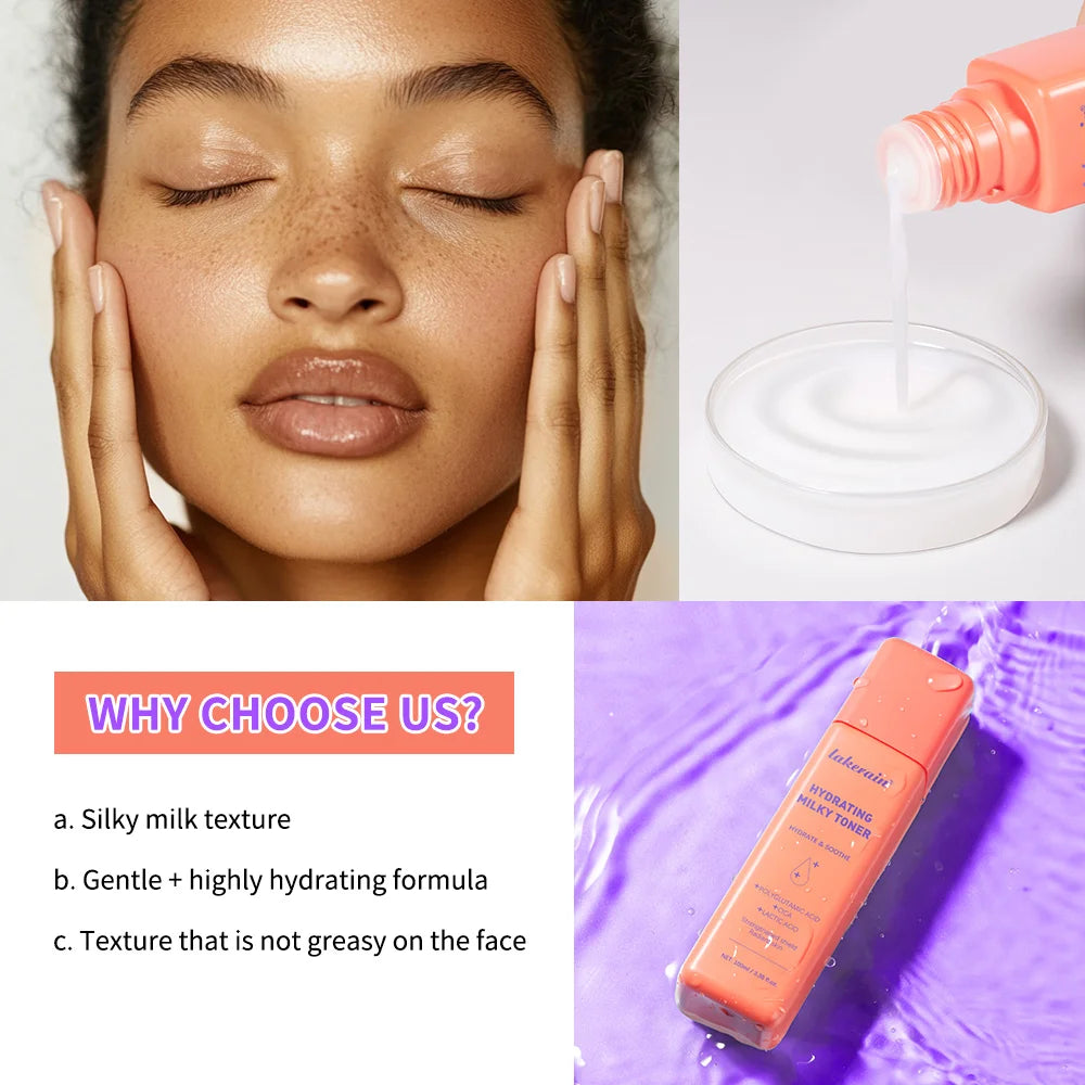 Hydrating Milky Toner – Barrier Repair & Moisture-Lock for Face Hydrating Face Toner Zpaxo