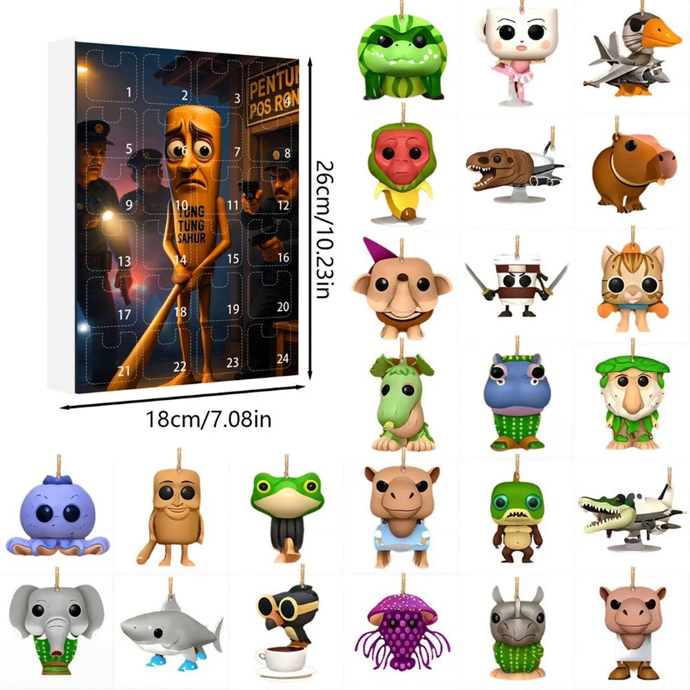 Abstract Animal Blind Boxes Tung Sahur Italian Brainrot Animals
