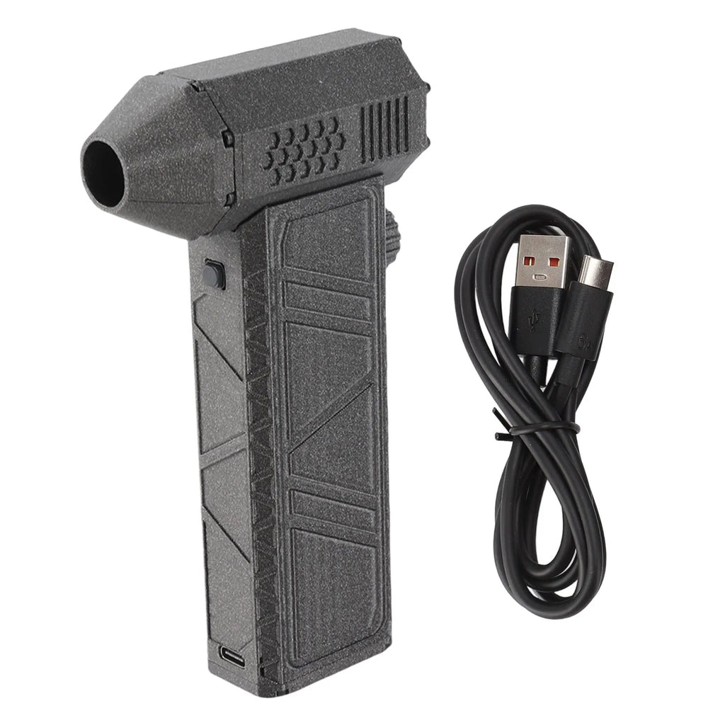Jet Dry Blower 300000RPM Electric Air Duster Stepless Speed Adjustment Type C QC15W Fast Charging for Computer Keyboard Zpaxo Default Title
