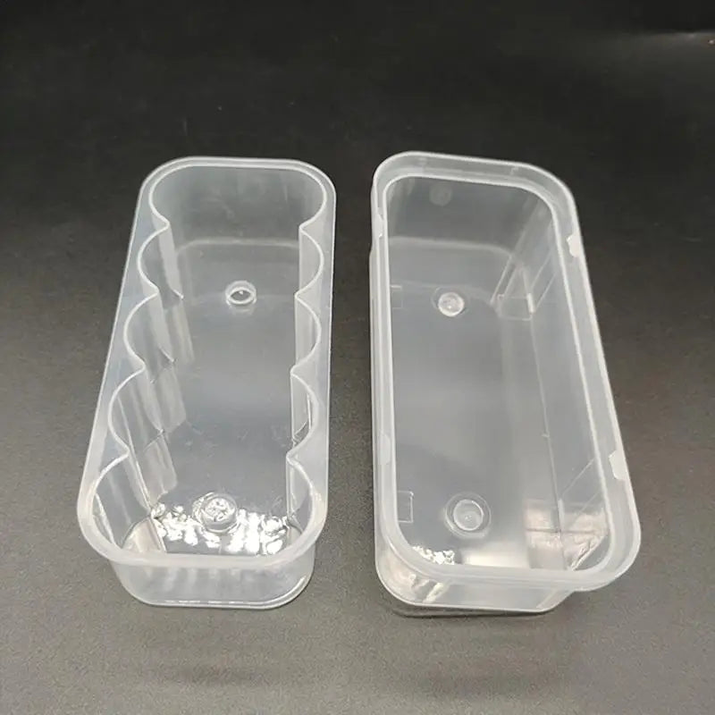 20mL 10-Slot Clear Vial Storage Case – Stackable Freezer Box