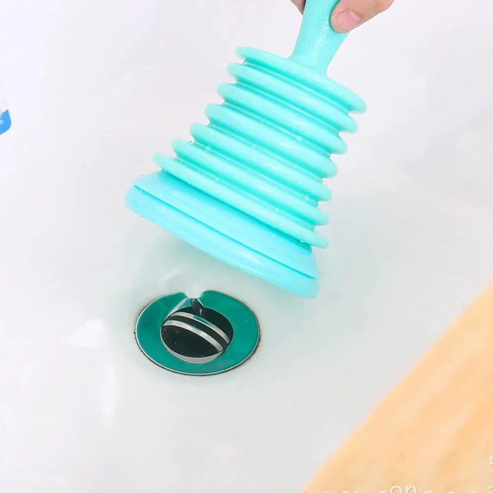 Heavy-Duty Bellows Toilet & Sink Drain Plunger | Clog Remover Drain Plunger Tool Zpaxo