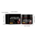 Leather Restoration Cream Claret Conditioner Handbag Care Car