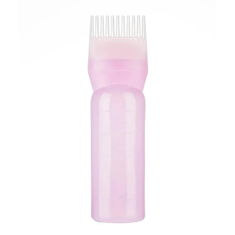 Hair Dye Applicator Bottle with Comb | 120ml Refillable Set
