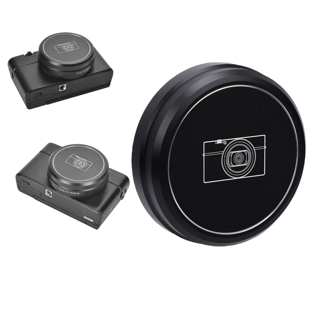 Lens Fit RX100 M6 M7 Camera Black Dust Proof Anti Fingerprint Cover