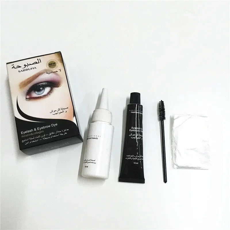 1 PC Professional Series Eyelash Eyebrow Dye Gel 15-minute Fast Tint Easy Dye Eyelash Brown Black Color Tint Cream Kit Zpaxo