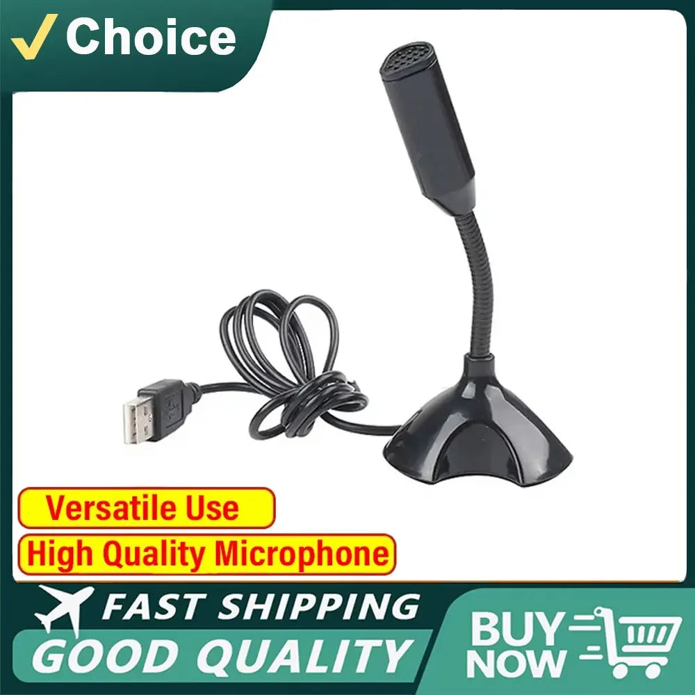 USB Microphone Laptop Computers Adjustable Studio Singing Gaming Zpaxo