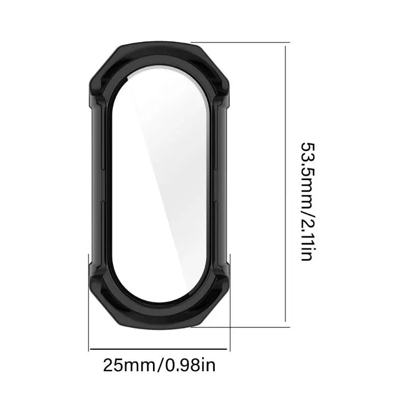 652F Screen Protector Case For Band 10 Series Waterproof Hard Bumper Protective Cover Antiscratch Zpaxo