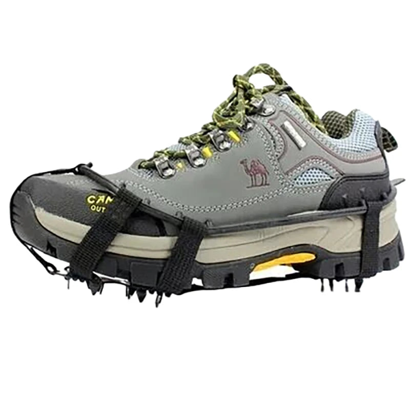 Hiking Ice Grips 24 Teeth Climbing Shoe Spikes Chain M L Crampons Zpaxo