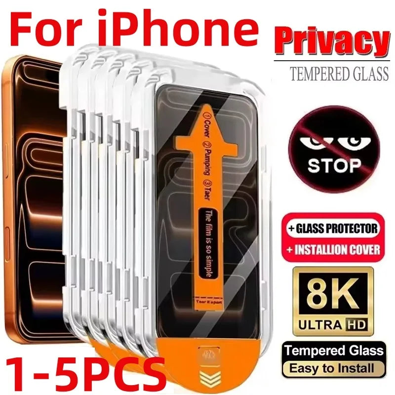1- Oleophobic Coating Dust Easy Installation Privacy Screen Protector