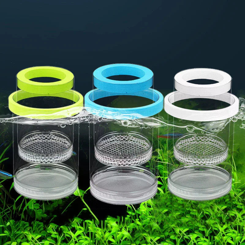 Floating Fish Breeding Isolation Box Aquarium Tank Hatching Incubator Zpaxo