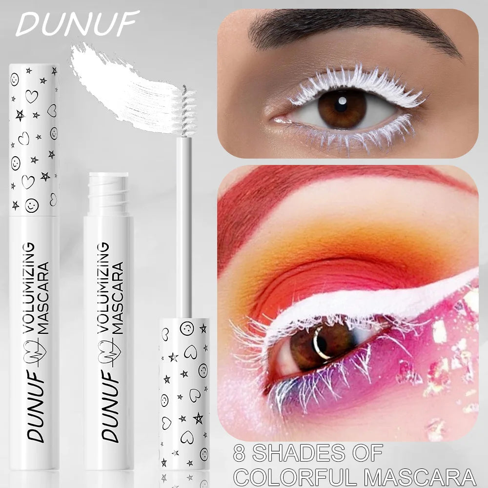 White Mascara-Thick, Lengthened, Curling Waterproof Mascara, Suitable for All Skin Types-Anti-Smudge Zpaxo