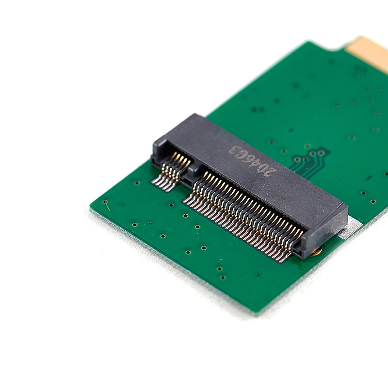 M.2 NGFF SSD Card 12 + 6 Pin Adapter Board For MacBook Air 2010 2011 A1370 A136 Zpaxo