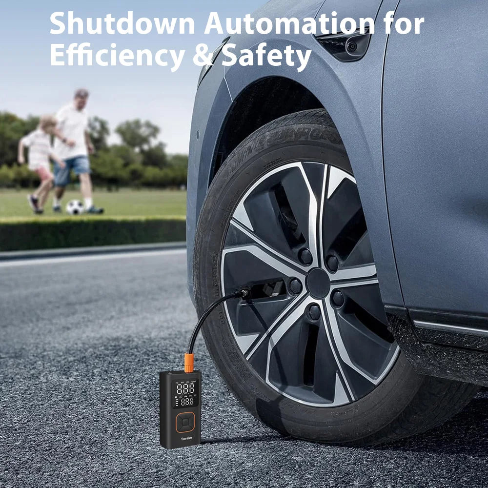 New 150PSI Portable Air Injector Bicycle Tire Inflator Bike Motorcycle Electric Air Pump Car Compressor Ball Bicycle Accessories Zpaxo