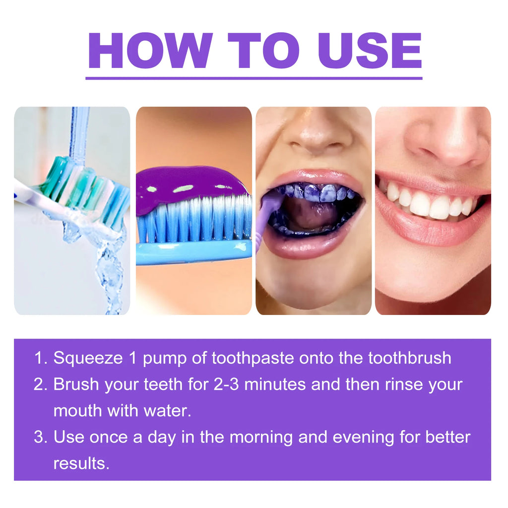 EELHOE Smiles Bright White Refining Serum Teeth Whitening Mousse Mild Ingredients Nano-Hydroxyapatite Xylitol Easy To Use 30ml Zpaxo
